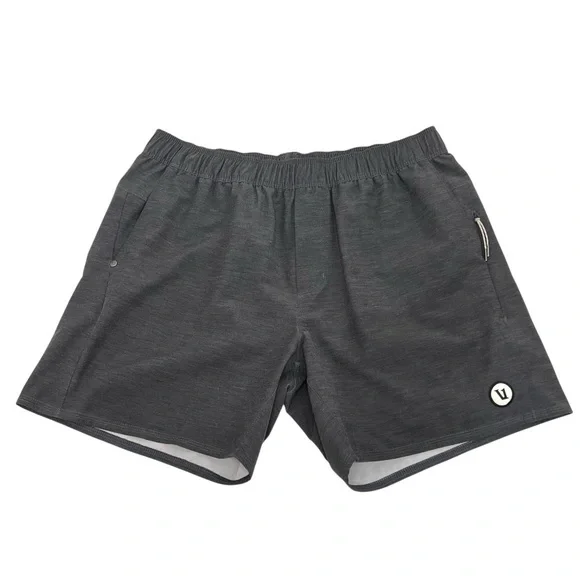 Vuori Cape Gray Performance Athletic Board Shorts 6” Men’s Large - Picture 3 of 10
